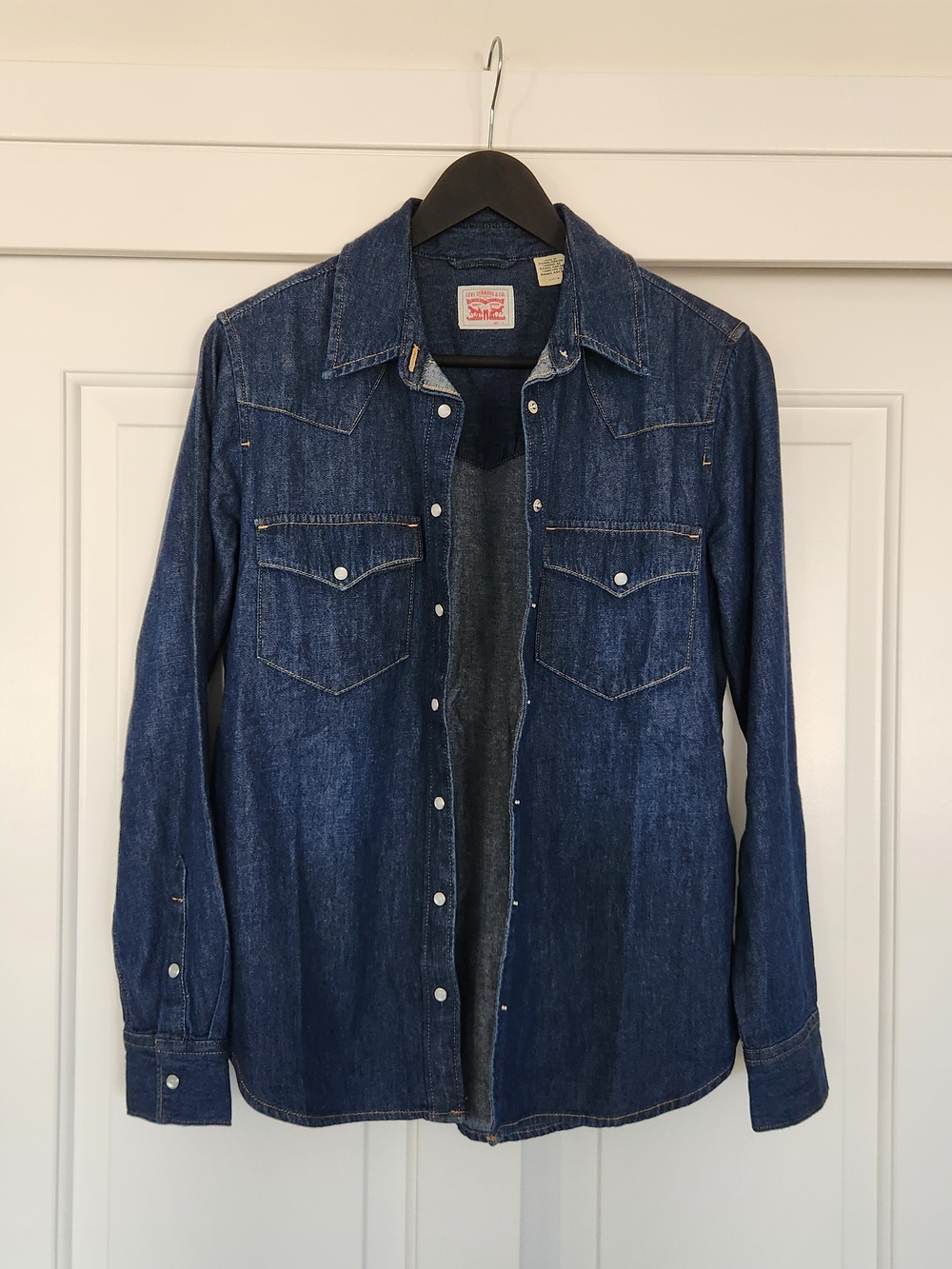 Levi's Indigo Blue Denim Western Shirt